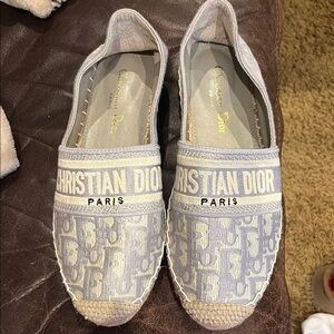 Fashion Inspired Blue Gray Espadrilles for Women